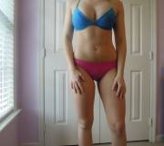 Bra and undies to nothing