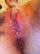 Knee highs and ALOT of squirting <3 (f)