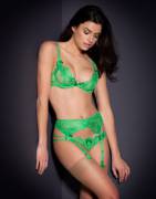 Nicole Harrison in green