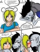 [Adventure time] vampire kisses