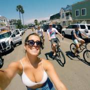 I'd be following her too