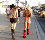 Which way to the rave.