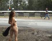 Posing for the camera