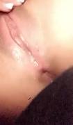 A little creampie