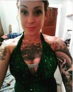 New dress...messy room (f)