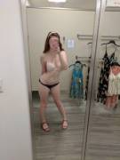 Posing in my polkadots