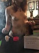 Veri[f]ication. Seductive lunch break to entice him home early.