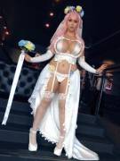 My Super Sonico cosplay at Anime Expo today!