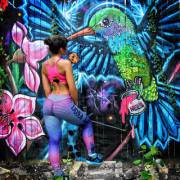 Hummingbirds drink the sweet liquid found inside the skulls of girls who buy bright yoga pants.