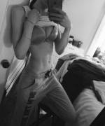 Clothes off and she's so soft..