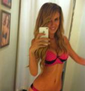 Pink with polka dots