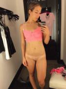 A little more of a previous girl.