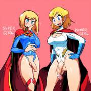 Power Girl & Supergirl
