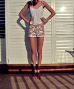 The morning sunlight