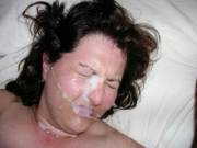 Milf hates the facial