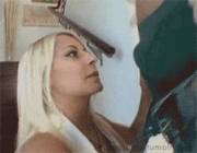 Nearly knocked her out [gif]