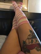 Did I mention how much I <3 striped socks?