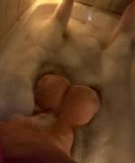 bubbles & bath for me; butt for you ;)