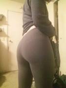 My butt in leggings