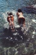 Skinny dipping