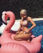 Pink Flamingo (from /r/JustFitnessGirls)