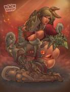 Demon Hunter Leah folio available! by Aedollon