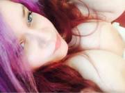 Pink lips and ghost nips (Self Post)