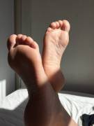 i made it to soles! still think my feet are cute?