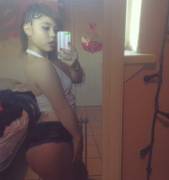 [IG] Sitting behind her in high school was always the best.