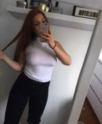 [Request] Ginger from instagram showing off her nipples