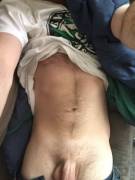 I like when you lay on my chest and stroke me