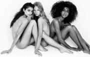 Taylor Hill, Anna Ewers & Imaan Hammam