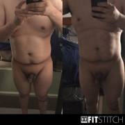 I wasn't sure how much I changed until setting this pic from 6 [m]onths ago