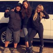 Sara & her photographer Steve Bitanga & her stylist Emily Riggle Hache