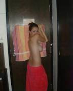 A little shy, NOT little boobs