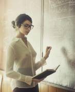 "gentlemen.... please keep your attention on the blackboard"