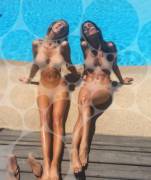 Elizabeth Turner and friend