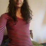 Little schoolgirl with a large secret left to see.