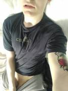 My boyfriend's such a tease.