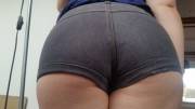 My tiniest shorts!