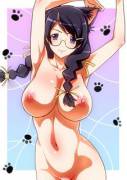 Catgirls wearing glasses are hot