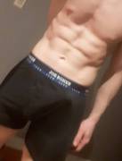 Getting ready for a run. This won't help...