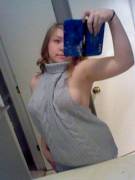 More in the sweater you guys like (and more of me too)