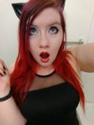 I found my kitty ears!!!!!!!!