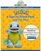 PSA: Build-A-Bear releasing new Pokémon... Squirtle! June 1st. ❤️