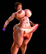 Potion reads: Strength, bust and hung