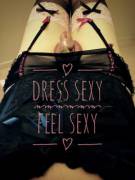 Dressing up for daddy #justsissythings