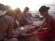 Loving group massage