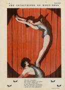 "Une Catastrophe au Music-Hall", Illustration from "La Vie Parisienne" by George Pavis (1925)
