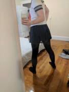 Schoolgirl in chastity~